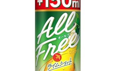 【2,789円】オールフリー ライムショット 増量缶 500ml×24本