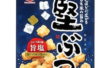 【1,298円】亀田製菓 堅ぶつ旨塩 160g×6袋