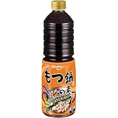 【41%OFF】【1,350円】 エバラ もつ鍋の素 醤油味 1L