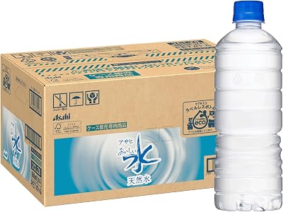 【31%OFF】【対象者限定】アサヒ飲料 おいしい水 天然水 ラベルレス 600ml×24本 実質1,379円(57.5円/本) 送料無料
