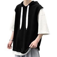 【66%OFF】【999円】 FLYSKY メンズ 七分袖 フード付きTシャツ