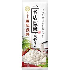 【プライム感謝祭】【46%OFF】【934円】 ニップン 名店監修更科そば 200g×4個
