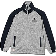 【ポイント41%還元】CONVERSE(コンバース)フリースジャケットCV KNIT FLEECE JACKET メンズ LIGHT GRAY Mサイズ