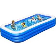 【79%OFF】【4,580円】 LUMI+LIFE 折りたたみ式 大型プール 210×140×56cm 【送料無料】