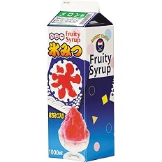 【46%OFF】【704円】 ハニー 氷みつRG メロン 1L