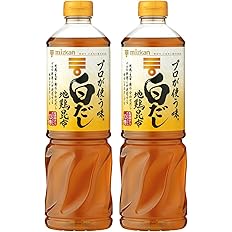 【タイムセール】【561円（定期便505円）】 ミツカン プロが使う味 高濃縮10倍希釈 白だし 1L×2本