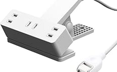 【1,490円】エレコム 電源タップ 3m 3個口 クリップ式 ECT-1430