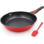 【60%OFF】【959円】 AIKENBBKK IH・ガス火対応 オーブン・食洗機対応 くっつかないほうろうコーティング 取っ手の取れるフライパン 24cm