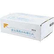 【冷凍】 フード・ワン 炭火焼鳥かわ串 タレ付き 22ｇ 50本入り