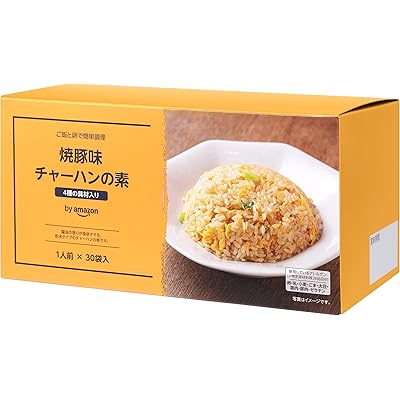 【15%OFF】by Amazon 焼豚味チャーハンの素 30食入り 送料込788円(おトク便3種で745円・24.8円/袋)