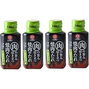 宮島醤油 肉の旨み引き立つ焼肉のたれ 旨しょうゆ味 210g×4本